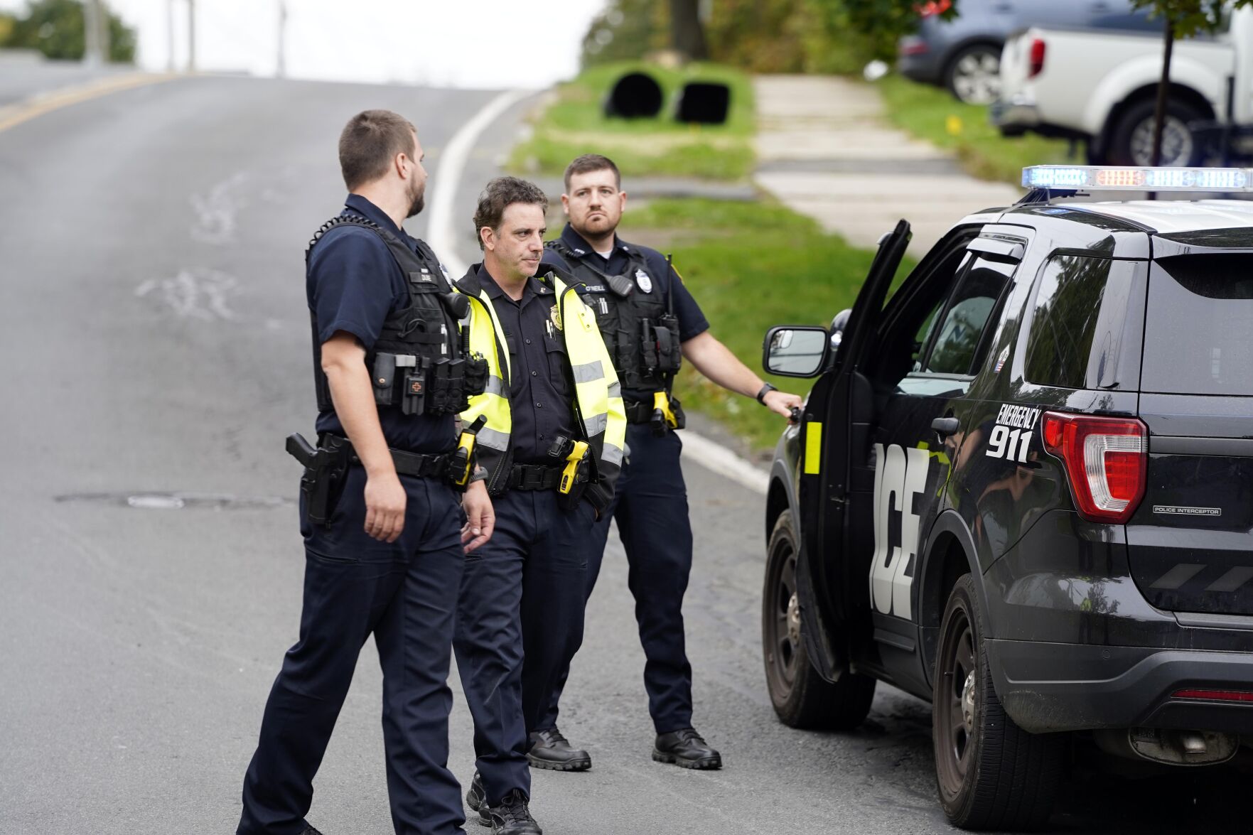 Police on Springside Ave.